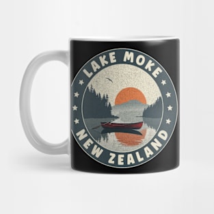 Lake Moke New Zealand Sunset Mug